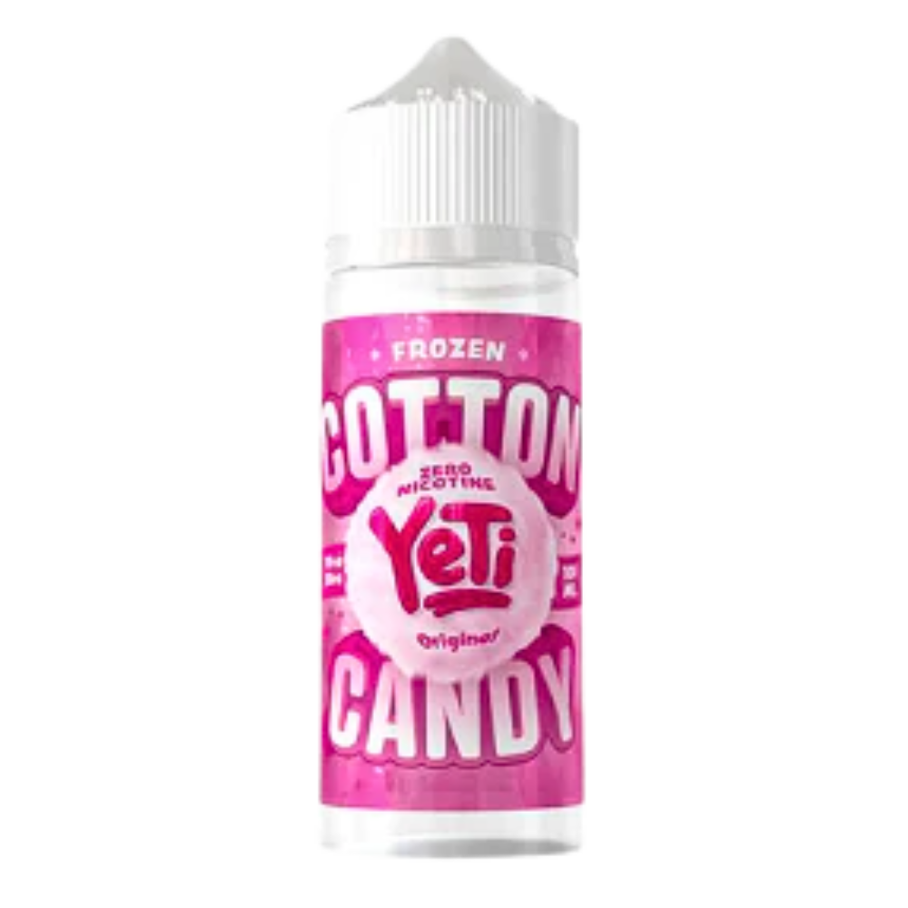 Yeti - E-Liquid Shortfill - Cotton Candy Frozen Original 100ml 0mg