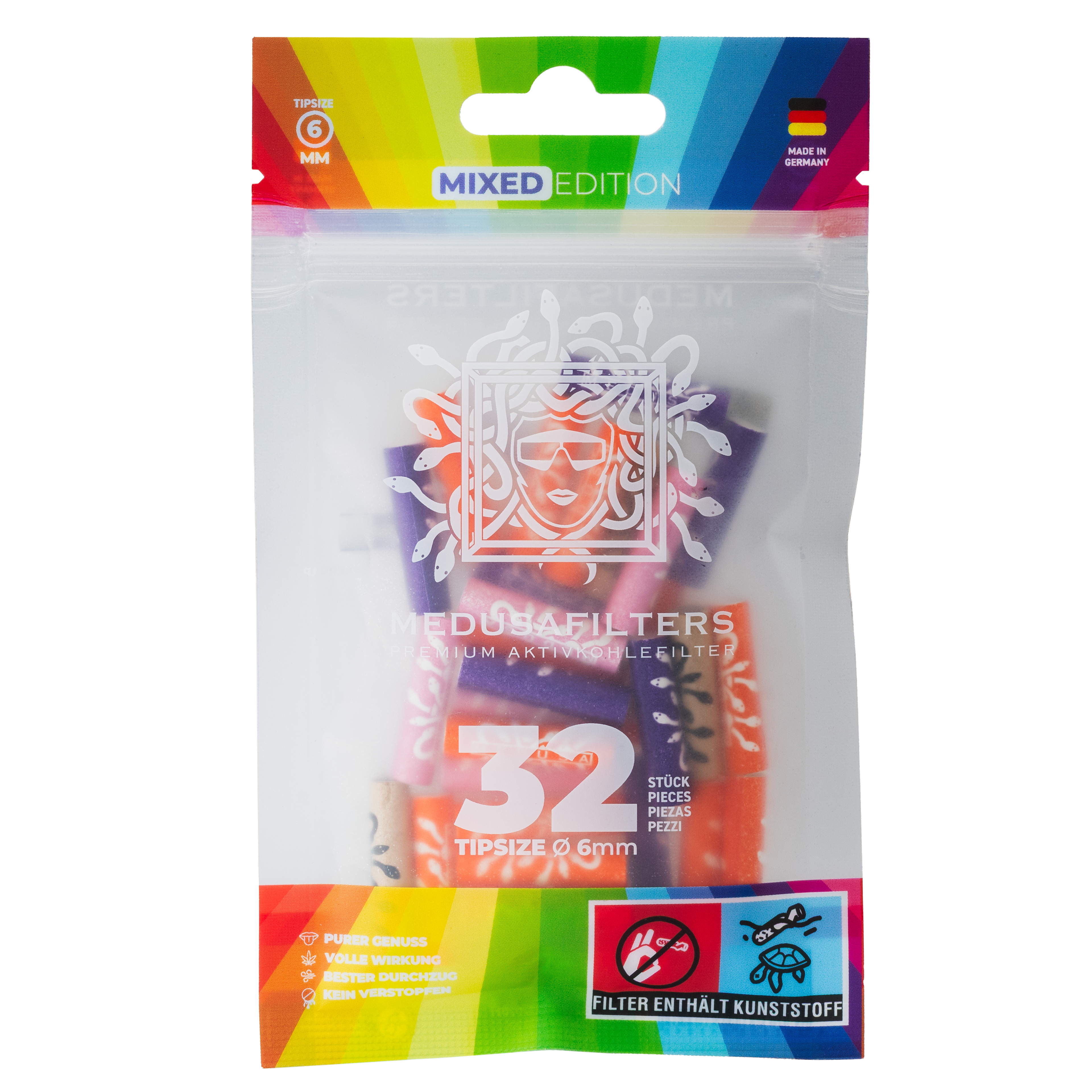 MedusaFilters - 32er Pack - MIXED