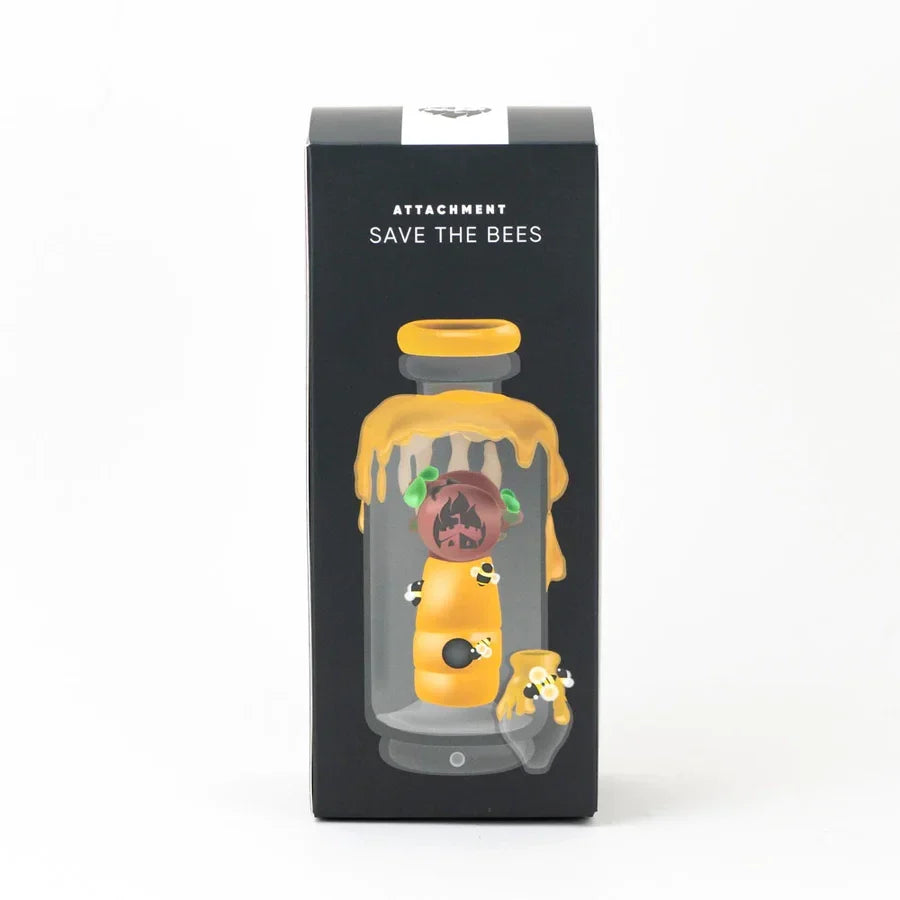 Offizieller Empire Glassworks Puffco Peak Aufsatz – Save the Bees Edition (inkl. Carb Cap)