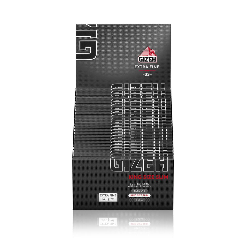 GIZEH Black King Size Slim (50 Stk.)