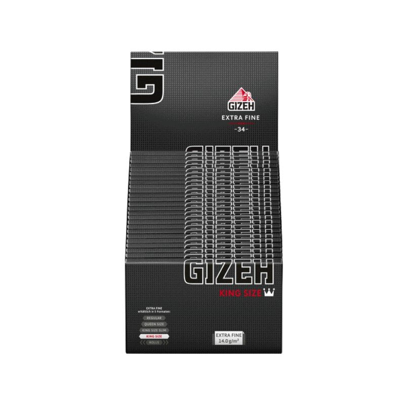 GIZEH Black King Size (50 Stk.)