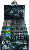 GIZEH WILD King Size Slim + Tips (26 Stk.)