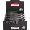 GIZEH Black Filter Tips Curved (20 Stk.)