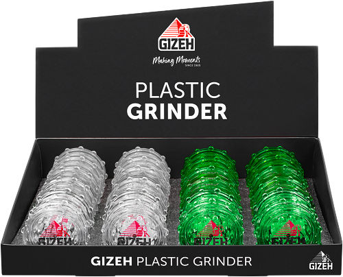 GIZEH Plastic Grinder 2-teilig 60mm (24 Stk.)