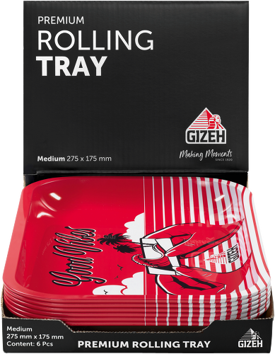 GIZEH Tray - Good Vibes - M 27.5cm x 17.5cm (6 Stk)