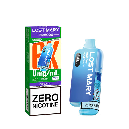 Lost Mary BM6000 Prefilled Pod Kit ZERO - Blueberry