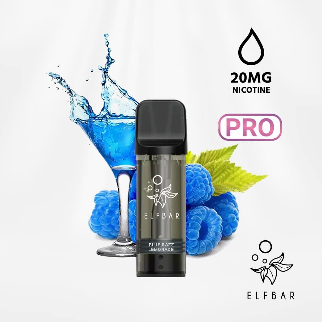Elf Bar ELFA Pro - Pods (2 x 2ml/20mg) Blue Razz Lemonade