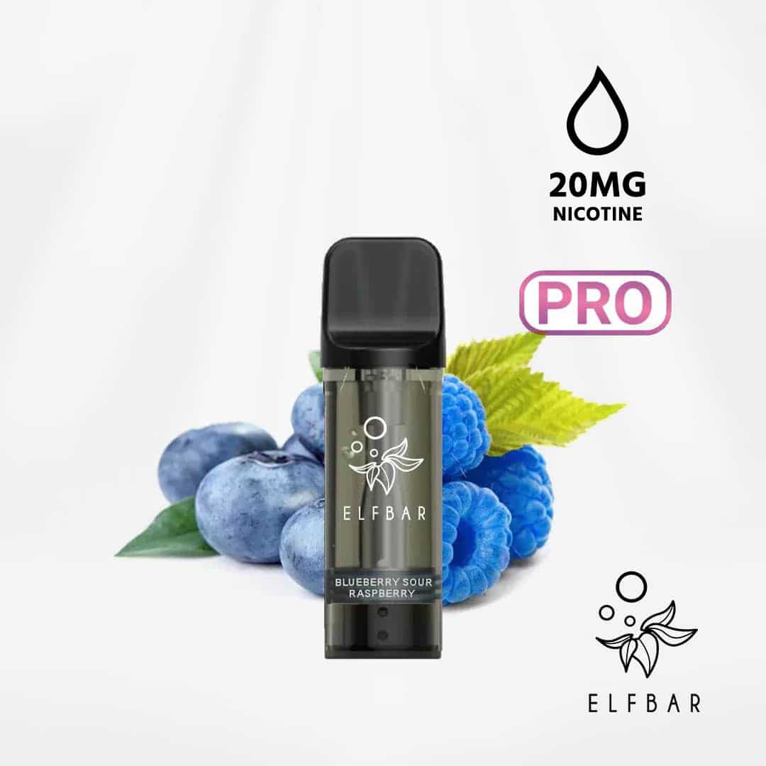 Elf Bar ELFA Pro - Pods (2 x 2ml/20mg) Blueberry Sour Raspberry