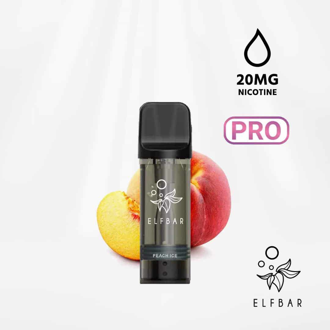 Elf Bar ELFA Pro - Pods (2 x 2ml/20mg) Peach ICE
