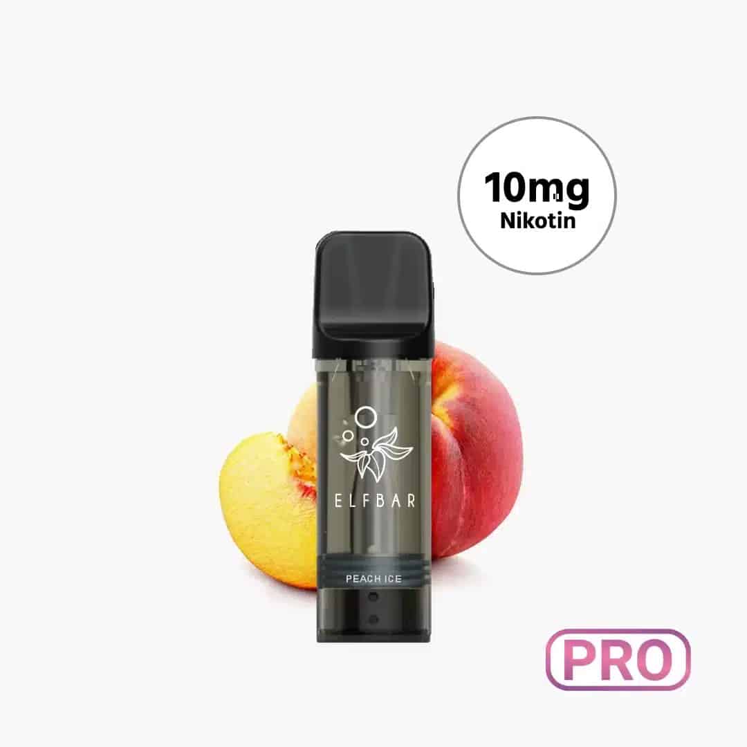 Elf Bar ELFA Pro - Pods (2 x 2ml/10mg) Peach ICE