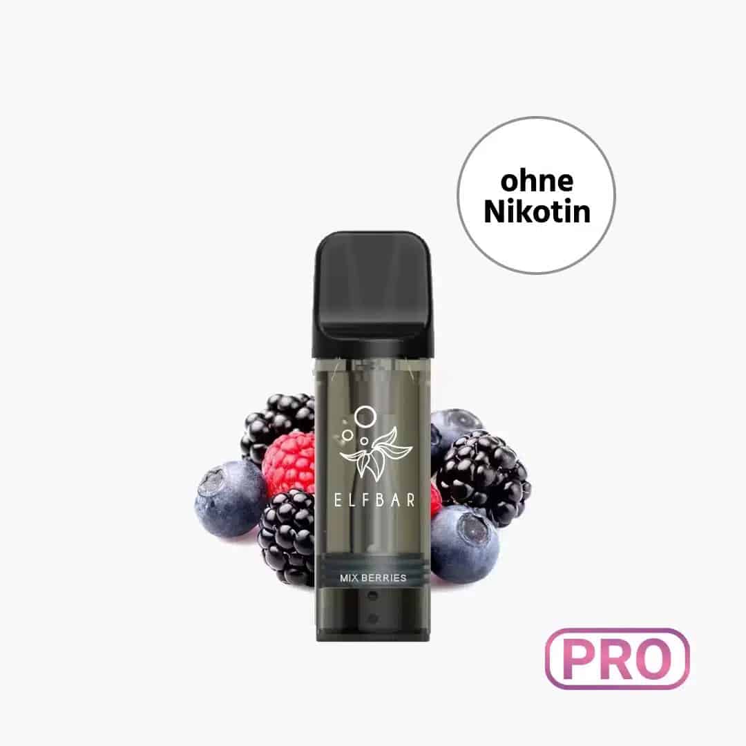 Elf Bar ELFA Pro (ohne Nikotin) - Pods (2 x 2ml) Mix Berries