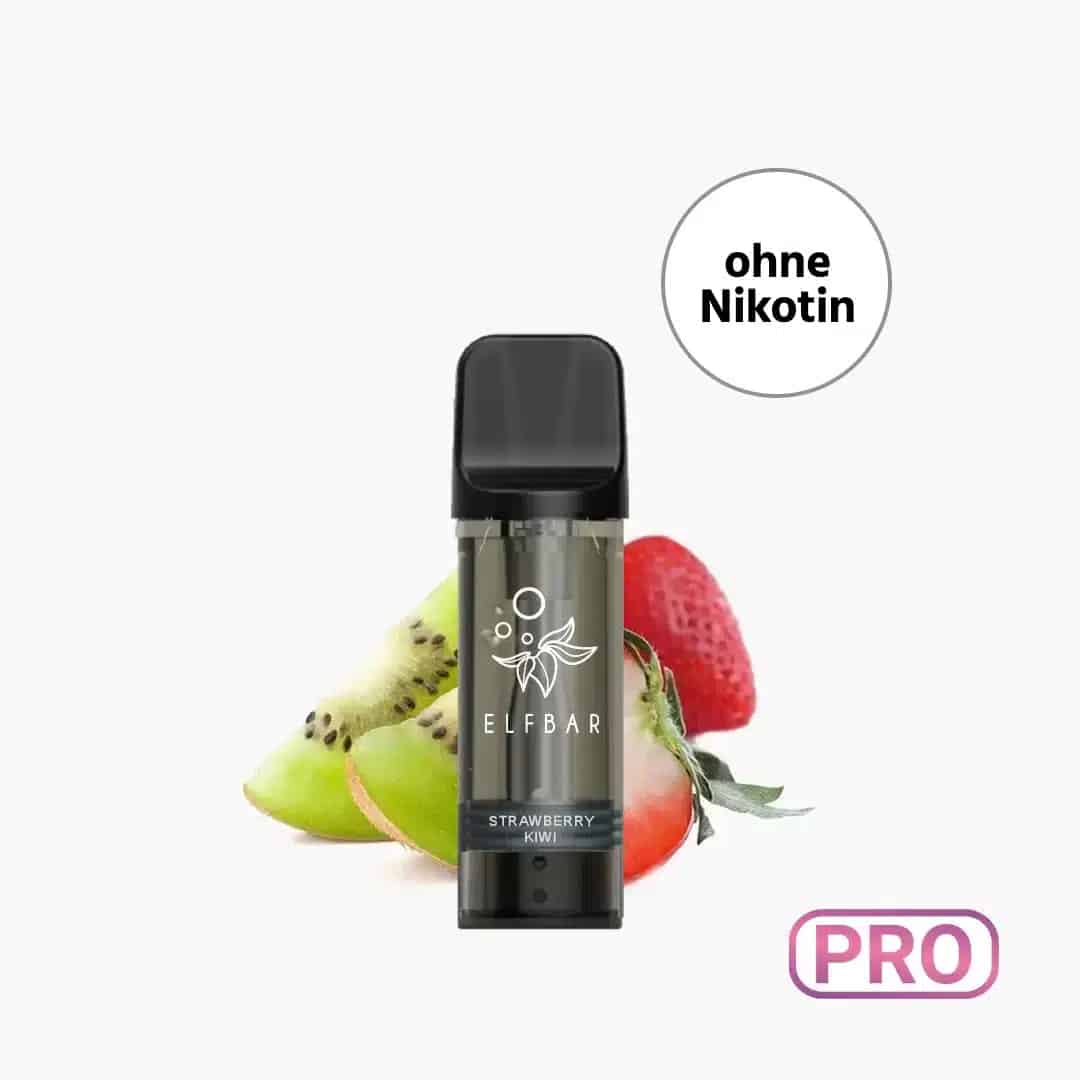 Elf Bar ELFA Pro (ohne Nikotin) - Pods (2 x 2ml) Strawberry Kiwi