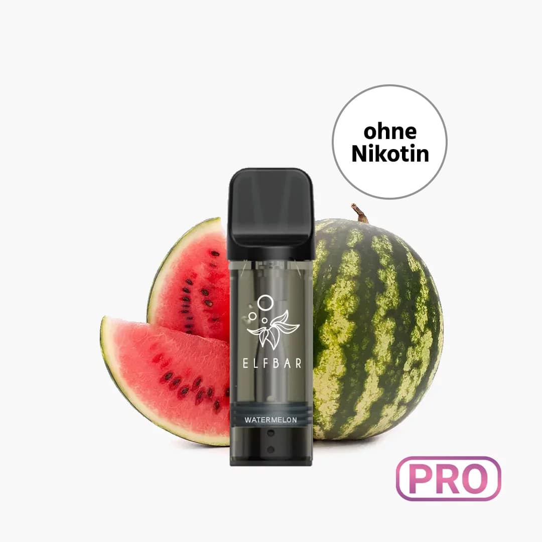 Elf Bar ELFA Pro (ohne Nikotin) - Pods (2 x 2ml) Watermelon