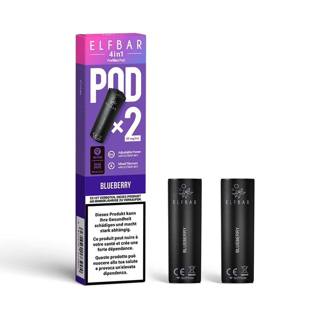Elf Bar 4in1 Pod (2 x 2ml) Blueberry