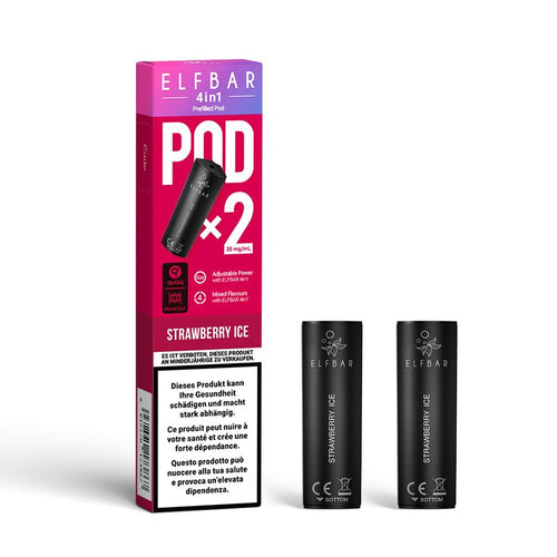 Elf Bar 4in1 Pod (2 x 2ml) Strawberry ICE