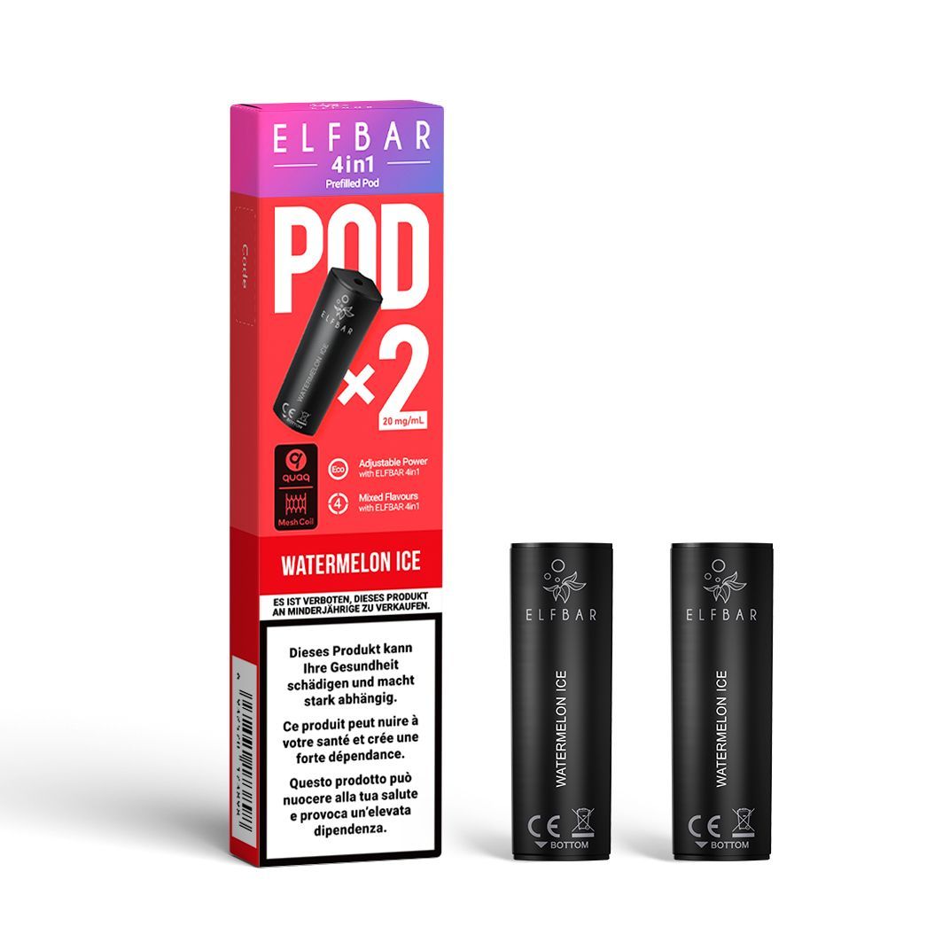 Elf Bar 4in1 Pod (2 x 2ml) Watermelon ICE