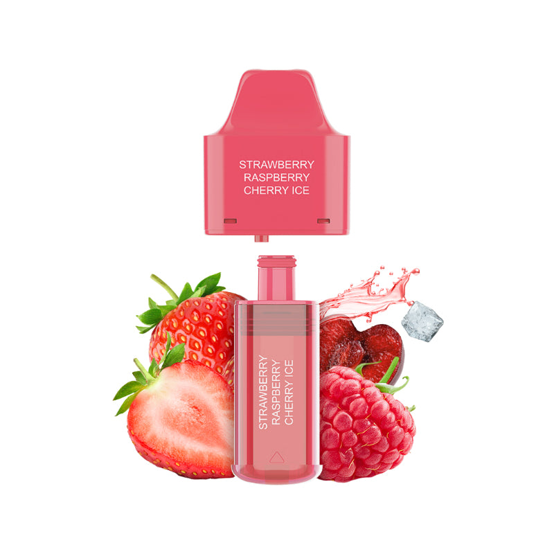 Elf Bar NX 7000 Pod (20mg) Strawberry Raspberry Cherry ICE