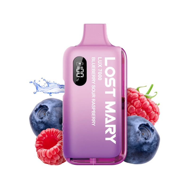 Lost Mary LUX 7000 Kit (20mg) Blueberry Sour Raspberry