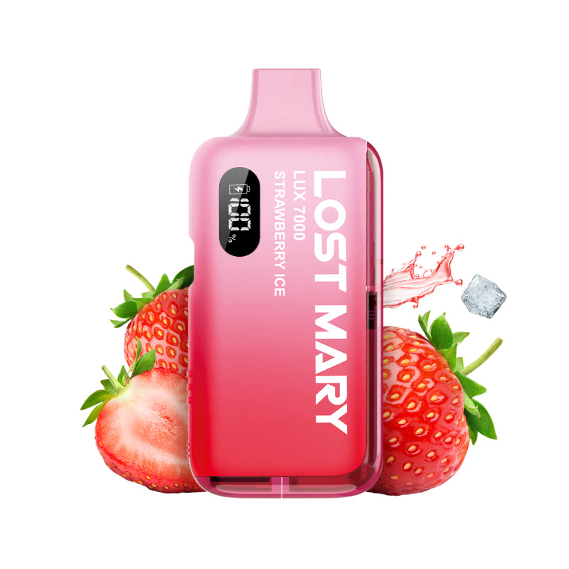 Lost Mary LUX 7000 Kit (20mg) Strawberry ICE