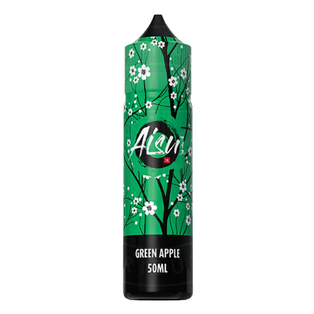 AISU - E-Liquid Shortfill - Green Apple 50ml 0mg