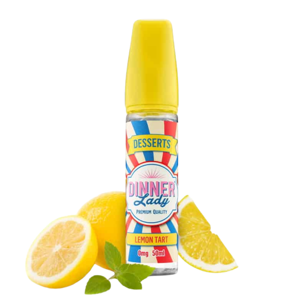 Dinner Lady - Shortfill Desserts - Lemon Tart 0mg 50ml