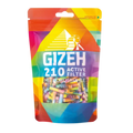 GIZEH - Active Filter 6mm - Rainbow - Bag 50Stk.