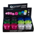 Champ High - Plastic Grinder Drum Color - 63mm - 4 Layers Black