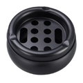 Metall Aschenbecher Black