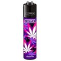 Clipper - Pink Hemp Leaves Violet