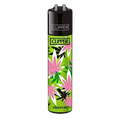 Clipper - Pink Hemp Leaves Green