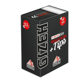 GIZEH - Rolls Slim + Tips - Black - 5 Meter