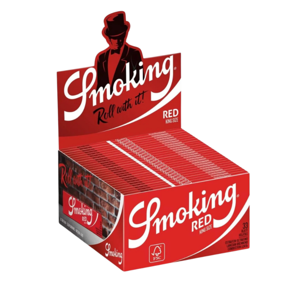 Smoking Paper Kingsize - Red