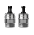 Voopoo - PNP X Replacement Kartuschen 2er-Pack - MTL - Silver / XL 5ml