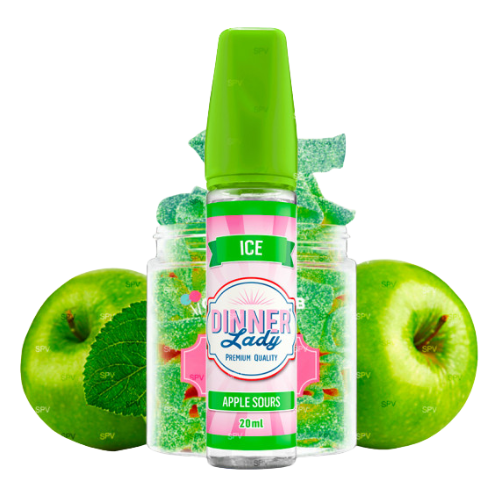 Dinner Lady - Longfill - Ice Apple Sours 20 ml in 60 ml