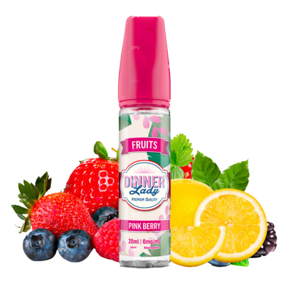 Dinner Lady - Longfill Fruits Pink Berry 20 ml in 60 ml