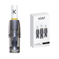 Kiwi Vapor - Kiwi Pod-Kartuschen - Soft Black 3er-Pack