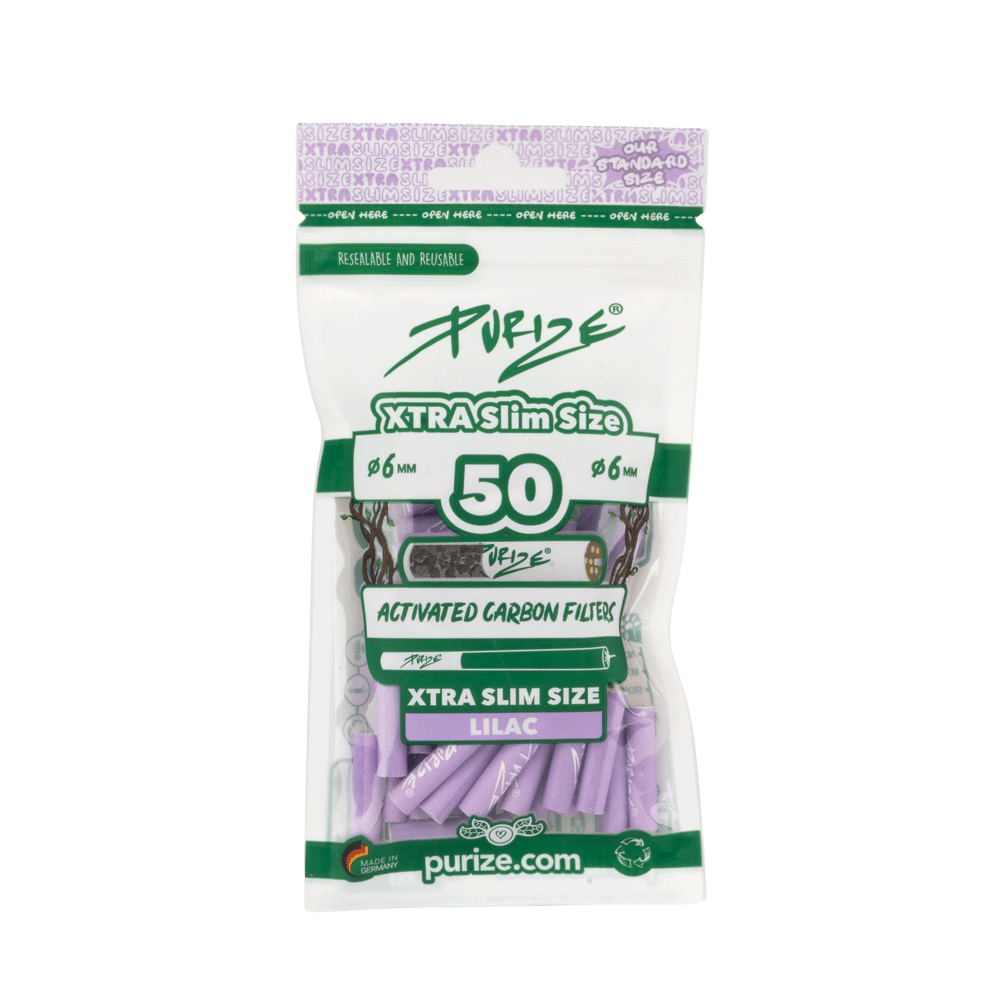 PURIZE Xtra Slim Size Lilac 50Stk.