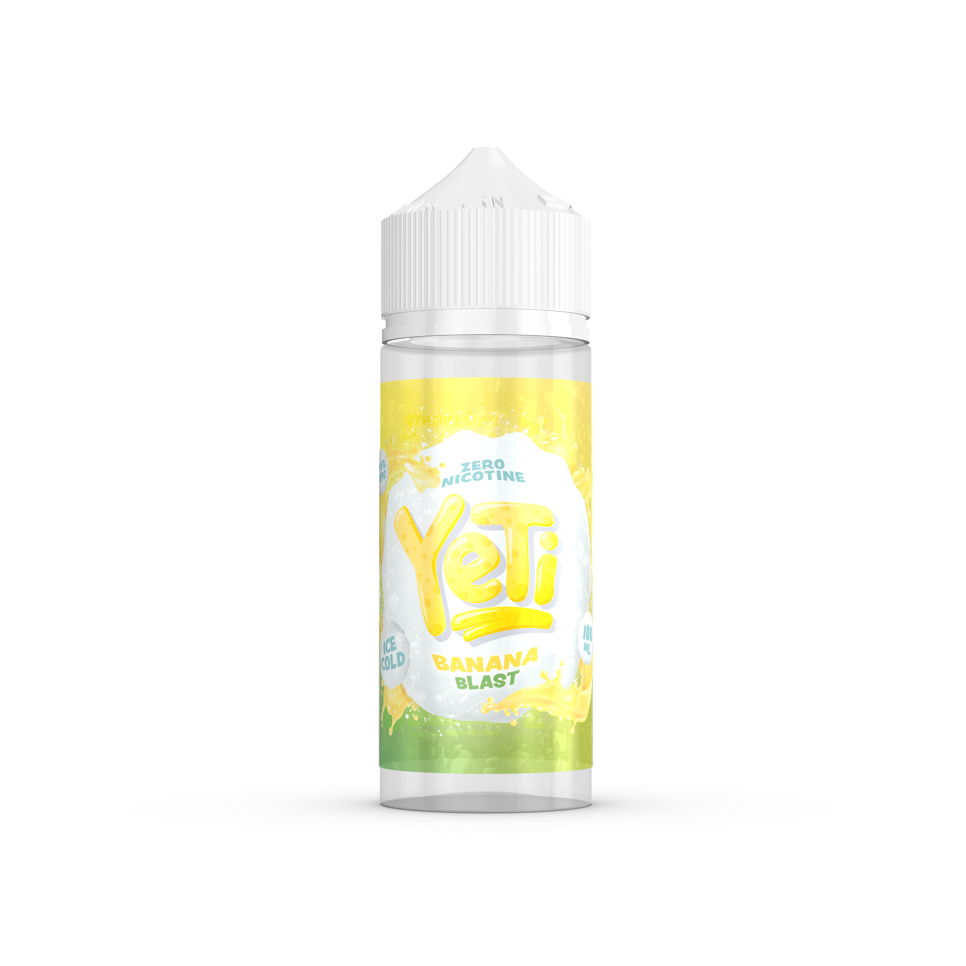 Yeti Ice Cold Banana Blast – 0 mg – 100 ml Shortfill E-Liquid