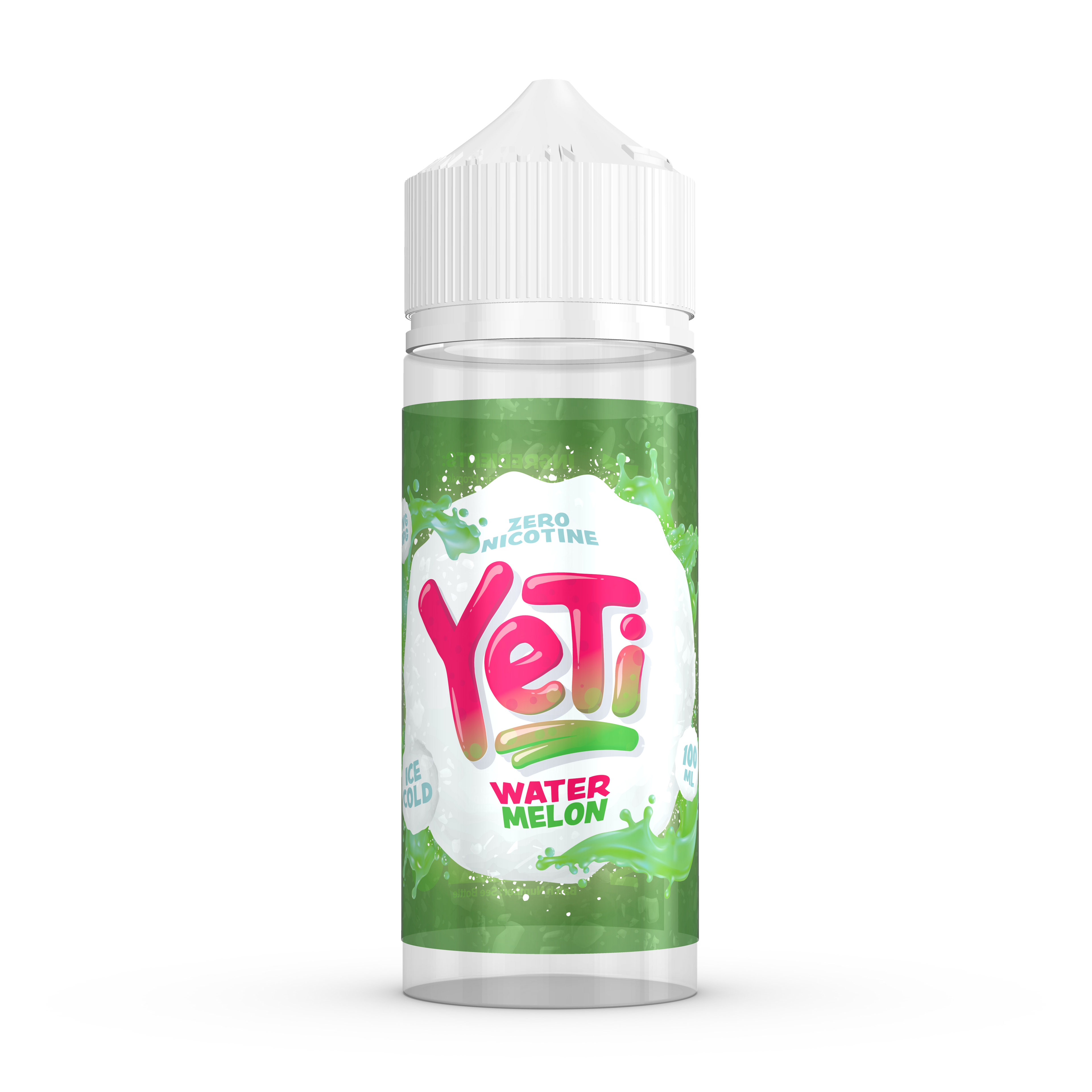 Yeti Ice Cold Watermelon – 0 mg – 100 ml Shortfill E-Liquid