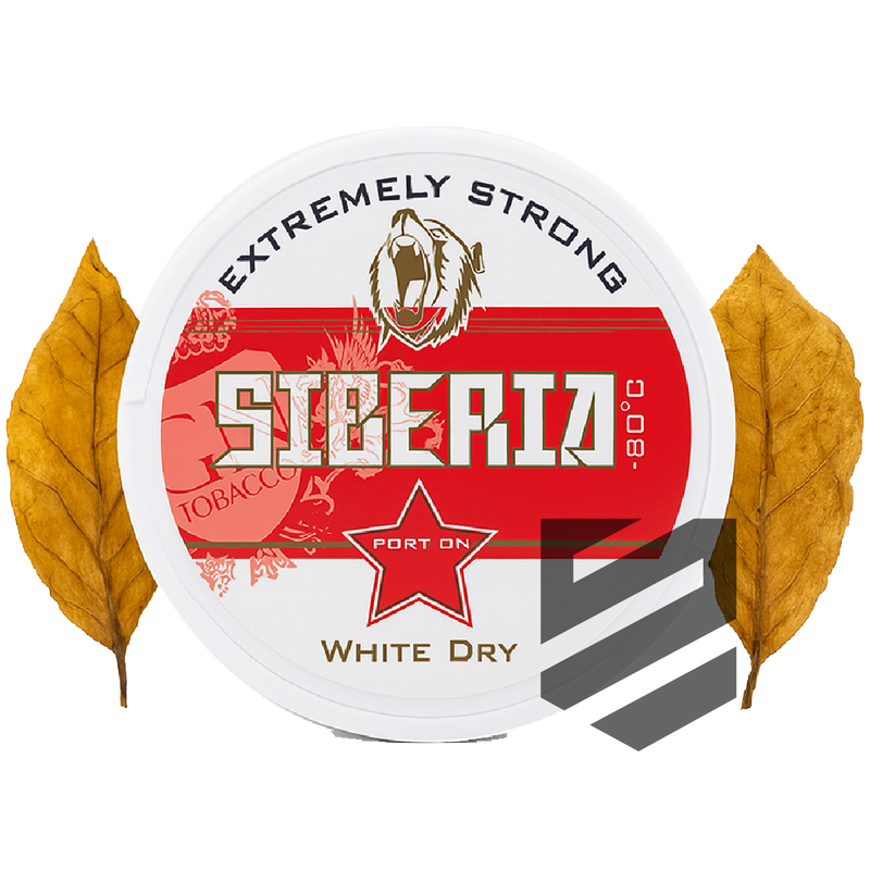 Siberia White Dry Snus original starker Kautabak online kaufen bei Snustrend