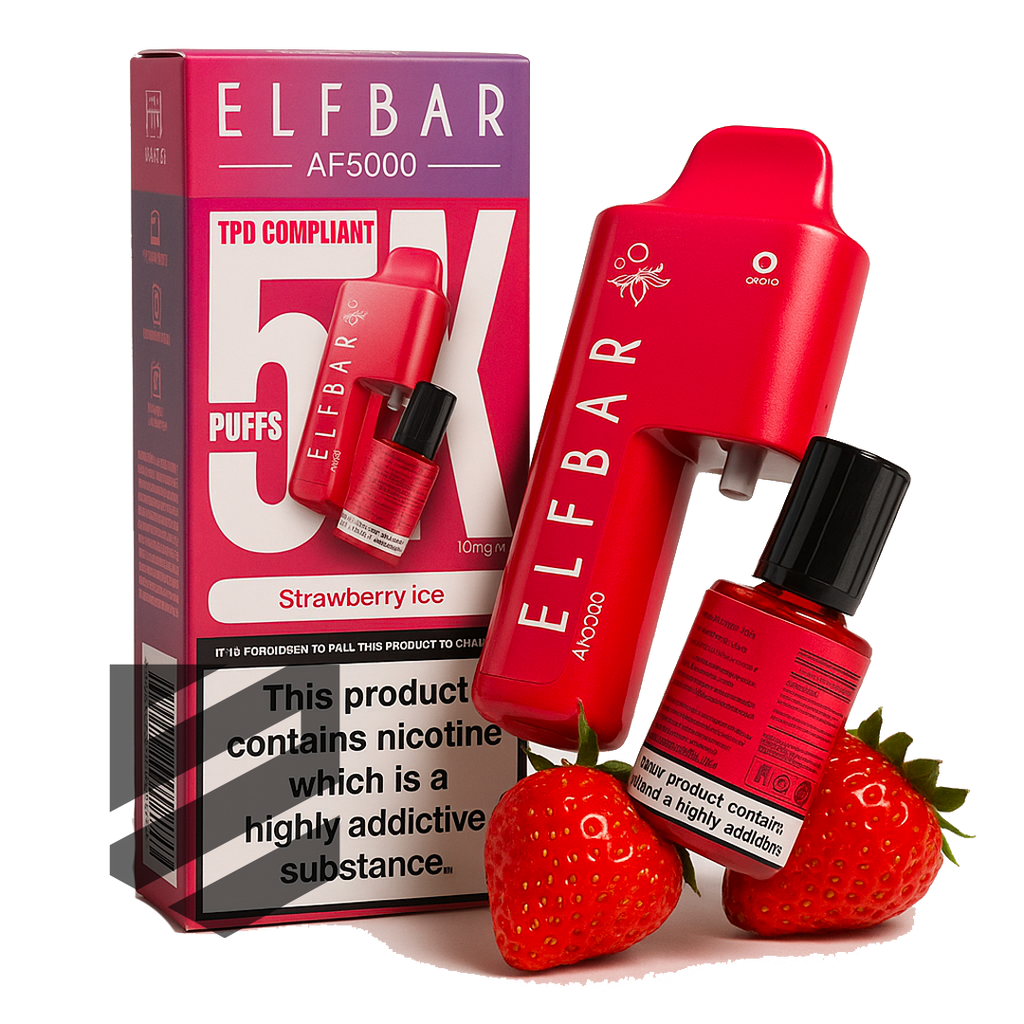 Elf Bar - AF5000 - Strawberry Ice